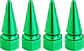 Set 4 Tapas de válvula universal 32mm color verde - Miniatura 4