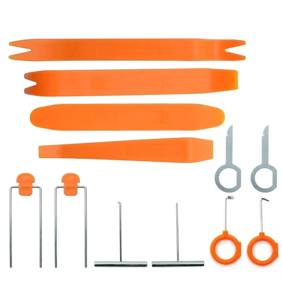 Kit de 12 Herramientas para Desmontaje de Molduras y Paneles de Auto 11