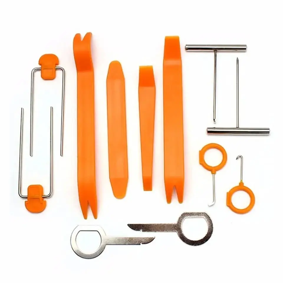 Kit de 12 Herramientas para Desmontaje de Molduras y Paneles de Auto 13