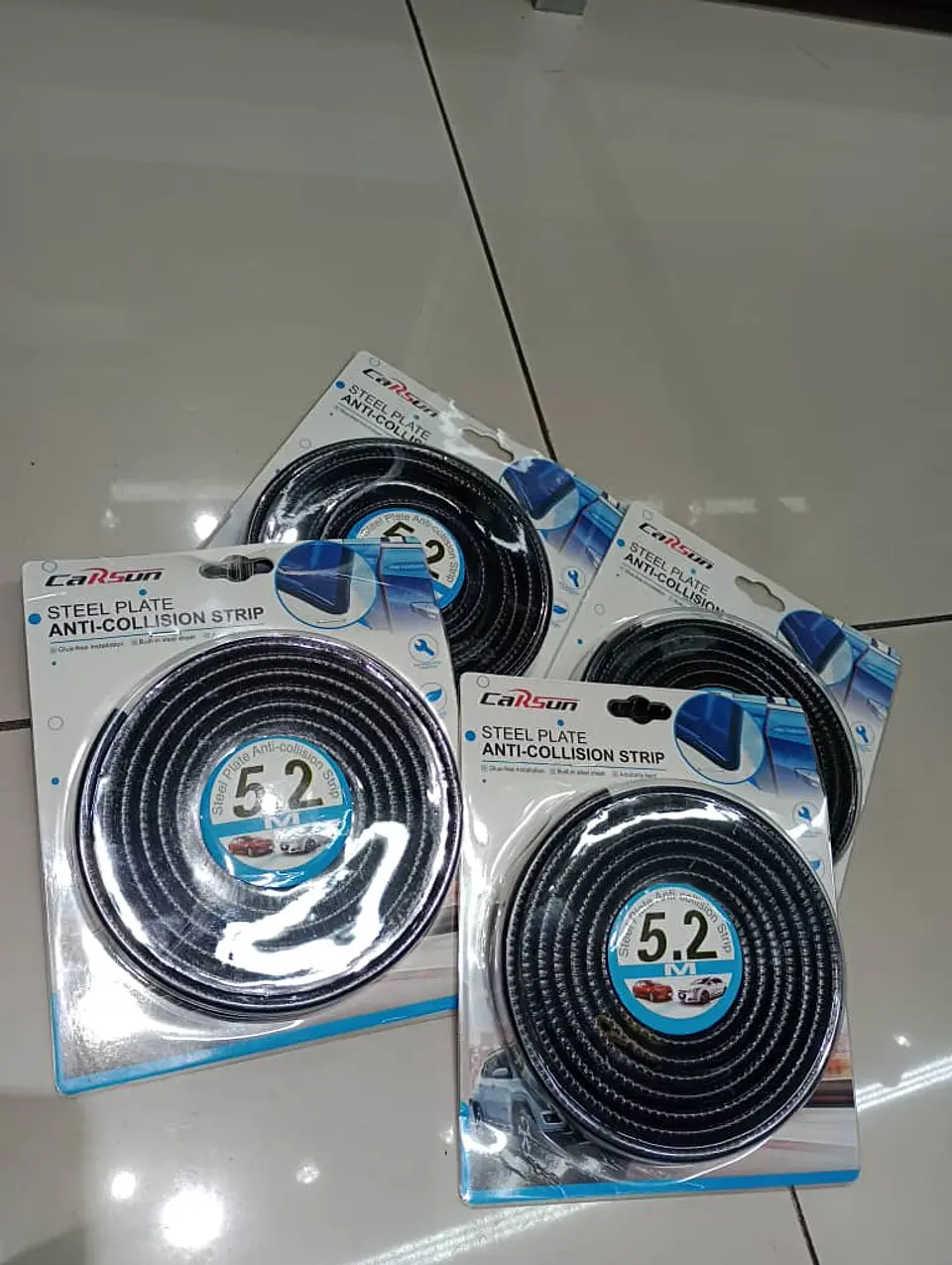 Molduras carsun Protección de puerta de autos Universal tipo U 15