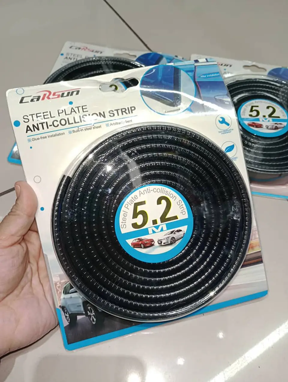 Molduras carsun Protección de puerta de autos Universal tipo U 17