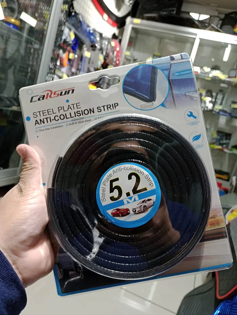 Molduras carsun Protección de puerta de autos Universal tipo U 19