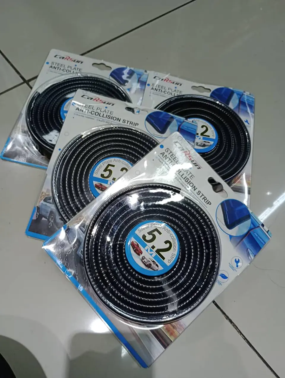 Molduras carsun Protección de puerta de autos Universal tipo U 20