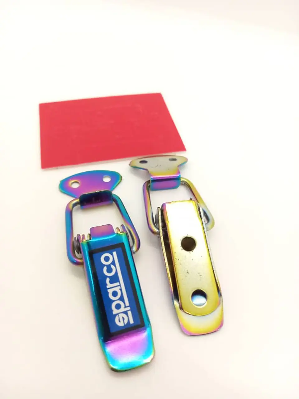 Par clip ganchos sujetadores parachoques del/tras - Sparco 10