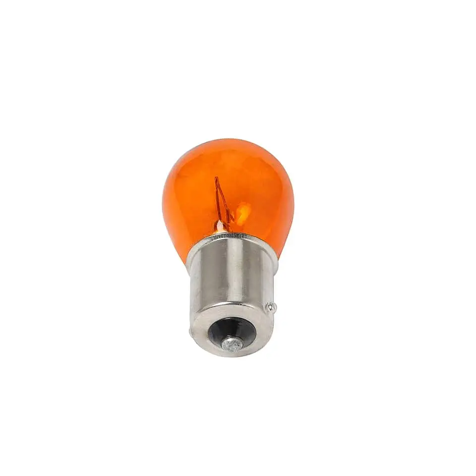 Par de ampolletas halógenas para autos 12v 21w 3200K Modelo 1 contacto 7