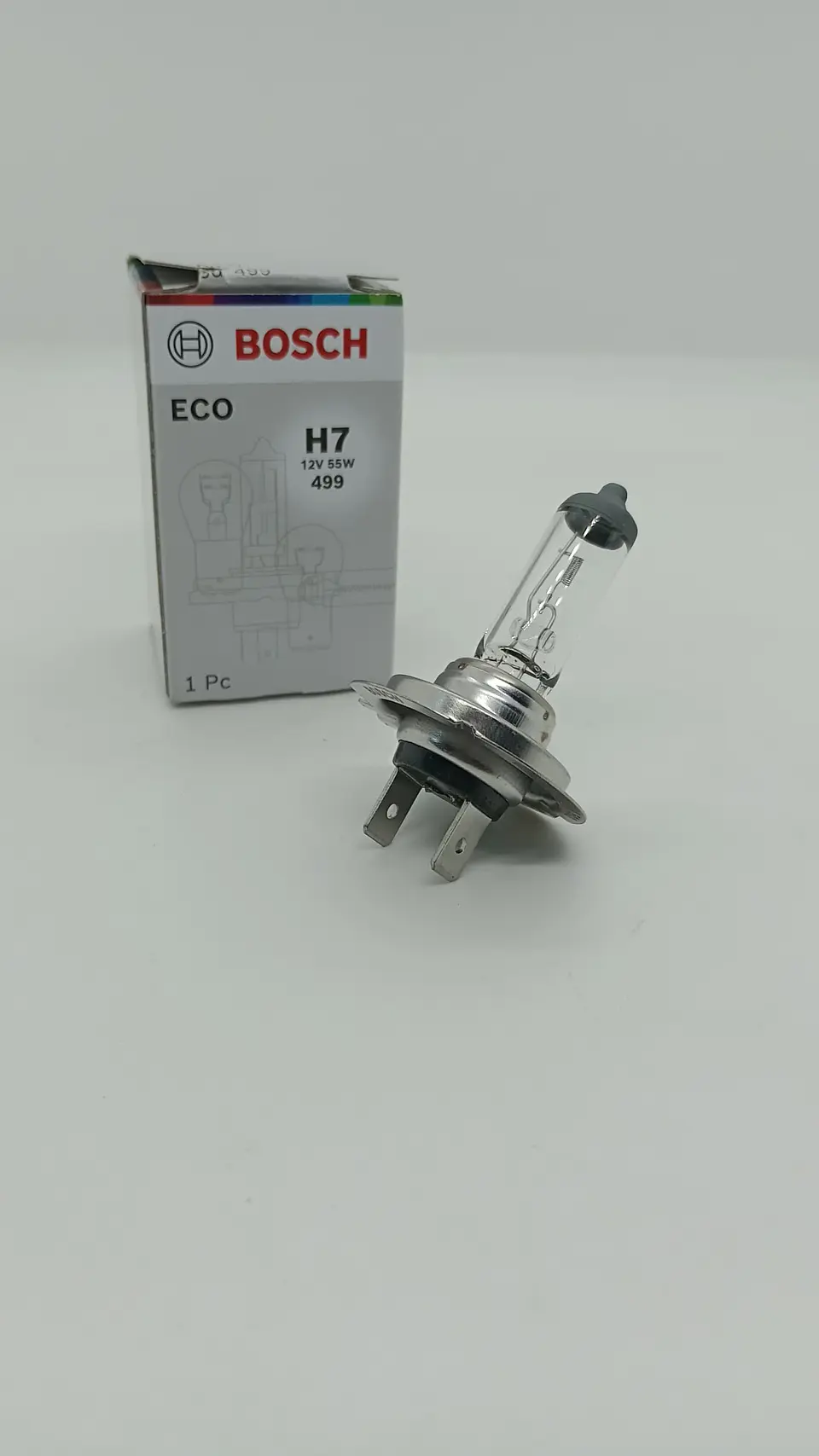 X1 ampolleta halógena Bosch original 12v - 55w Modelo H7 px26d 3