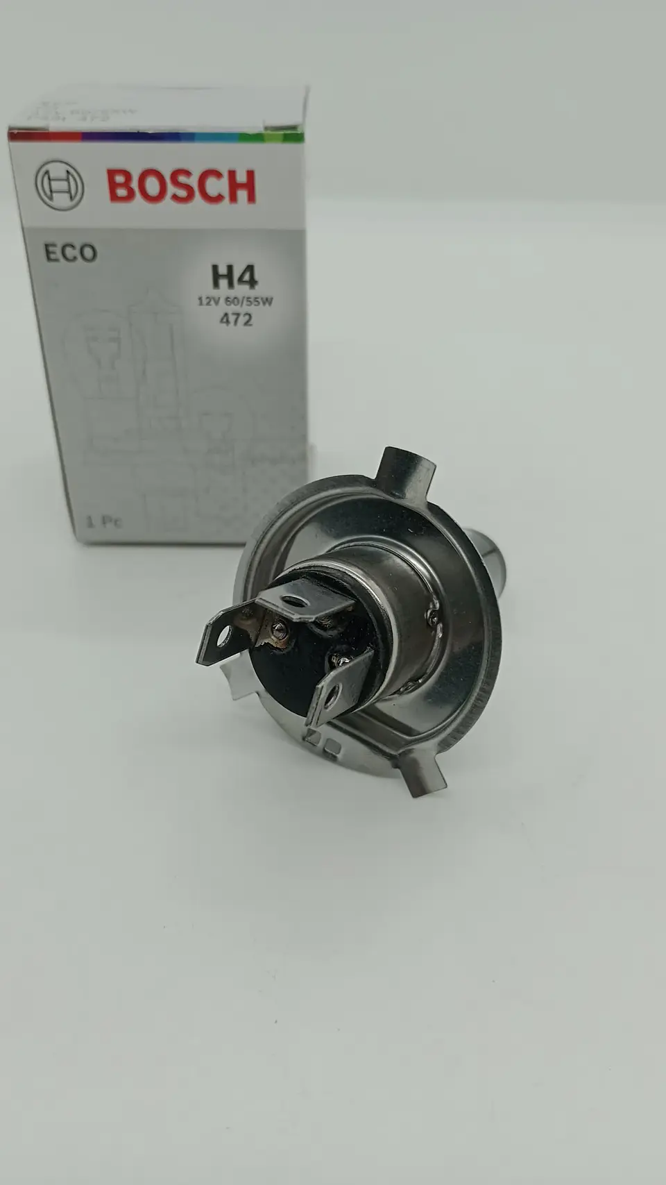 X1 ampolleta halógena Bosch original 12v - 60/55w Modelo H4 p43t 6