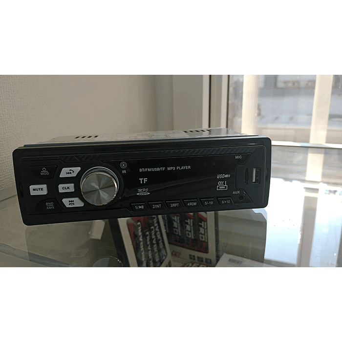 🔥OFERTA DE LIQUIDACION 🔥Radio reproductor 1 Din con Bluetooth am / fm modelo 1789 8