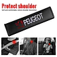Cubre cinturón de seguridad de autos, almohadillas protectoras Peugeot - Miniatura 7