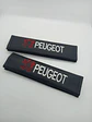 Cubre cinturón de seguridad de autos, almohadillas protectoras Peugeot - Miniatura 9