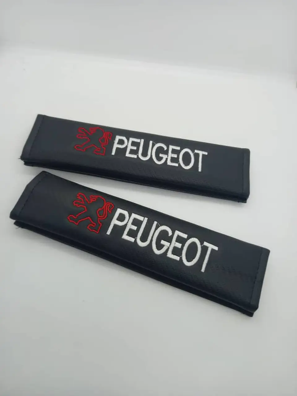 Cubre cinturón de seguridad de autos, almohadillas protectoras Peugeot 9