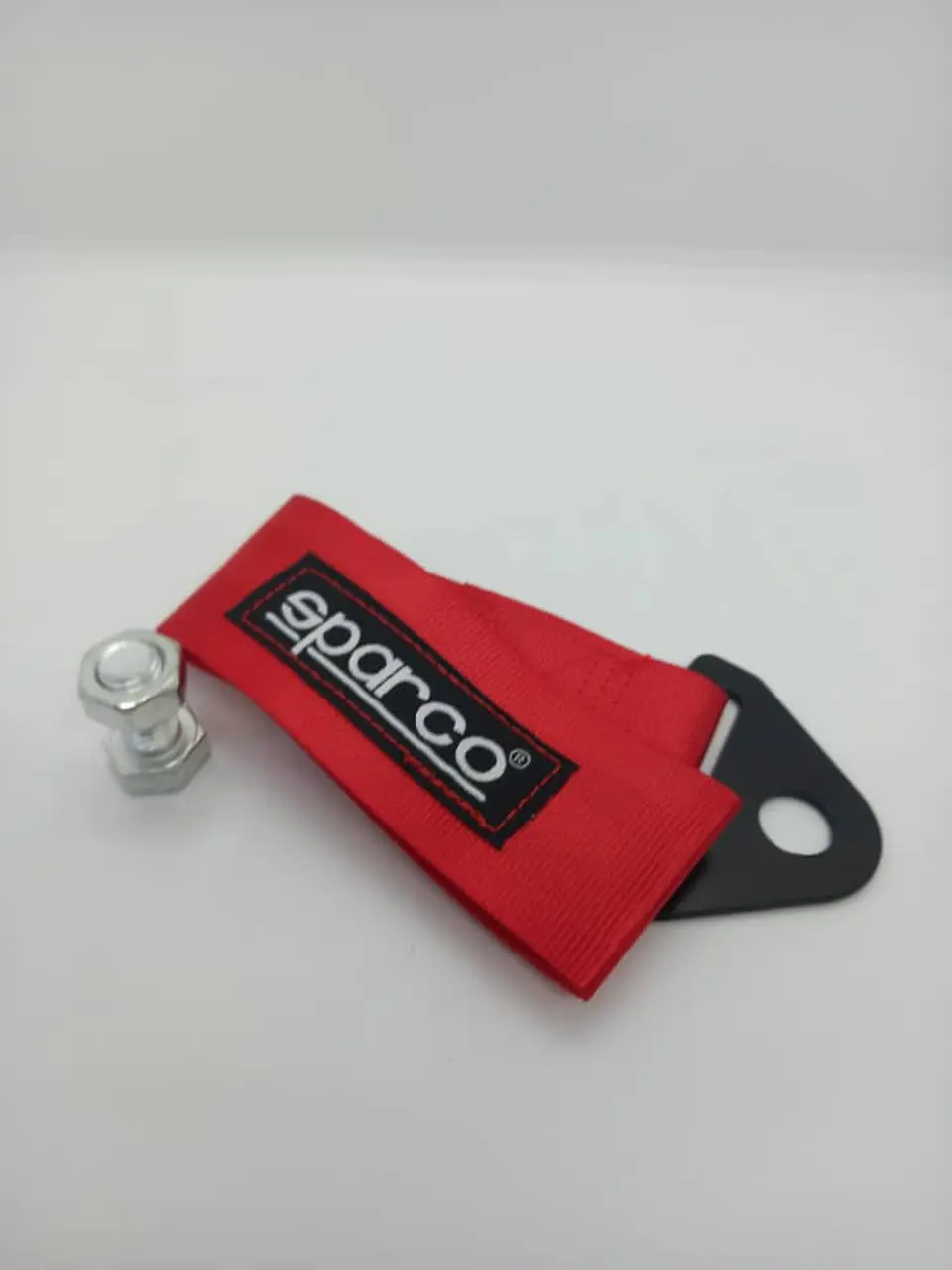 Cinta correa de remolque arrastre Sparco Rojo Grueso 6