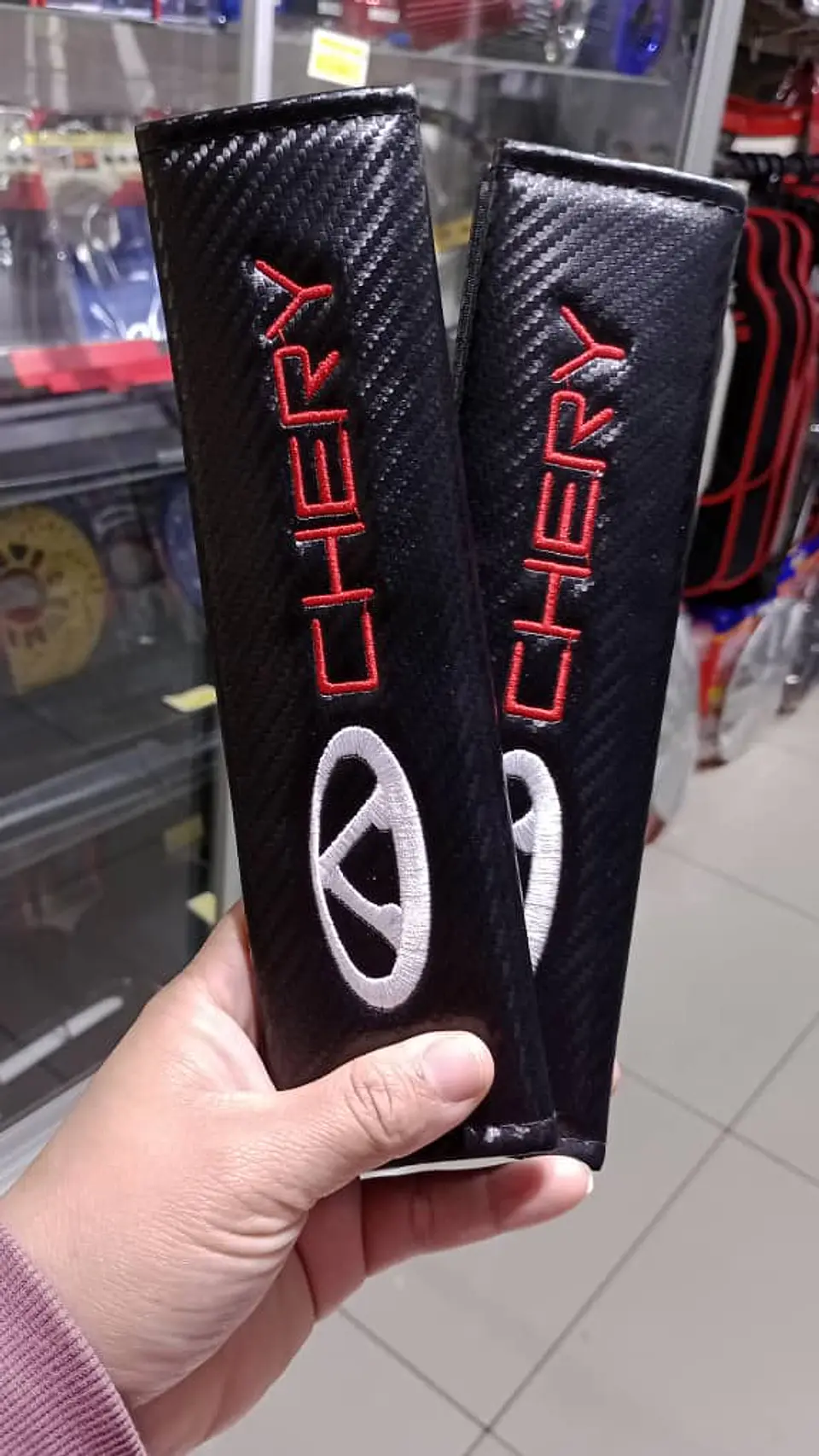 Cubre cinturón de seguridad para autos chery 4