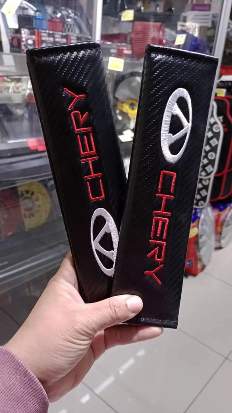 Cubre cinturón de seguridad para autos chery 2
