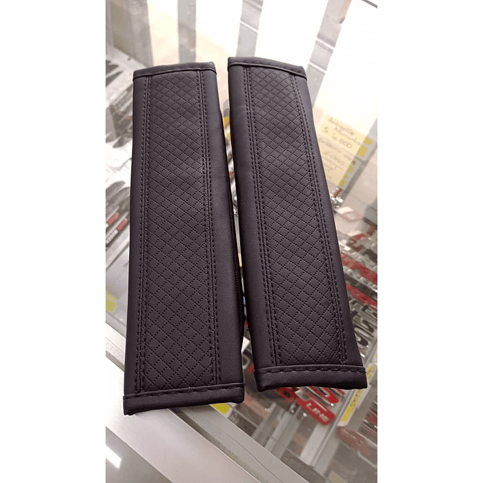 Cubre cinturón de seguridad de autos Hilo negro 2