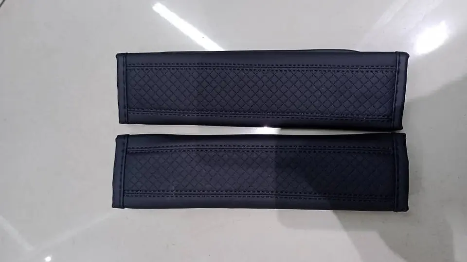 Cubre cinturón de seguridad de autos Hilo negro 6