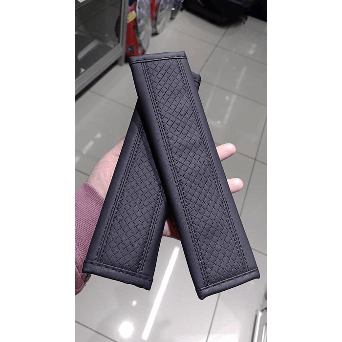 Cubre cinturón de seguridad de autos Hilo negro 7