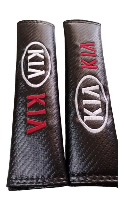 Cubierta protectora para cinturón seguridad de autos Kia