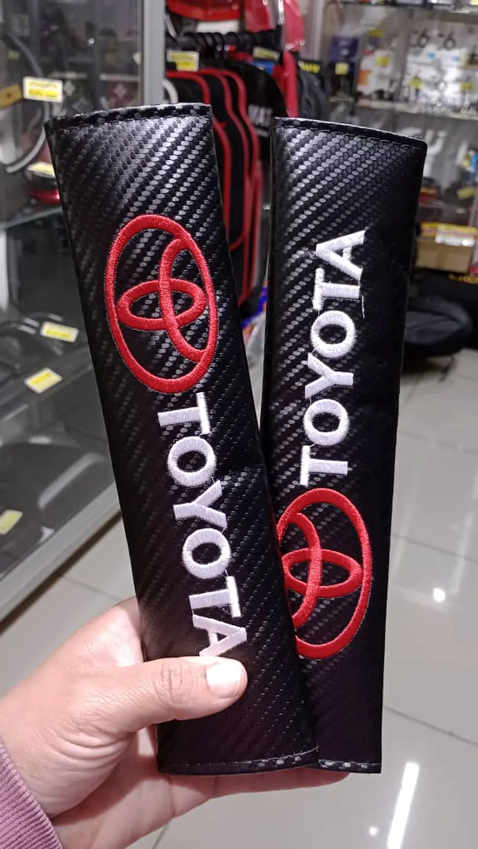 Cubierta protectora para cinturón de seguridad tipo fibra de 12