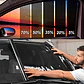 Papel polarizado para vidrios de autos oscuro 40% - Miniatura 2