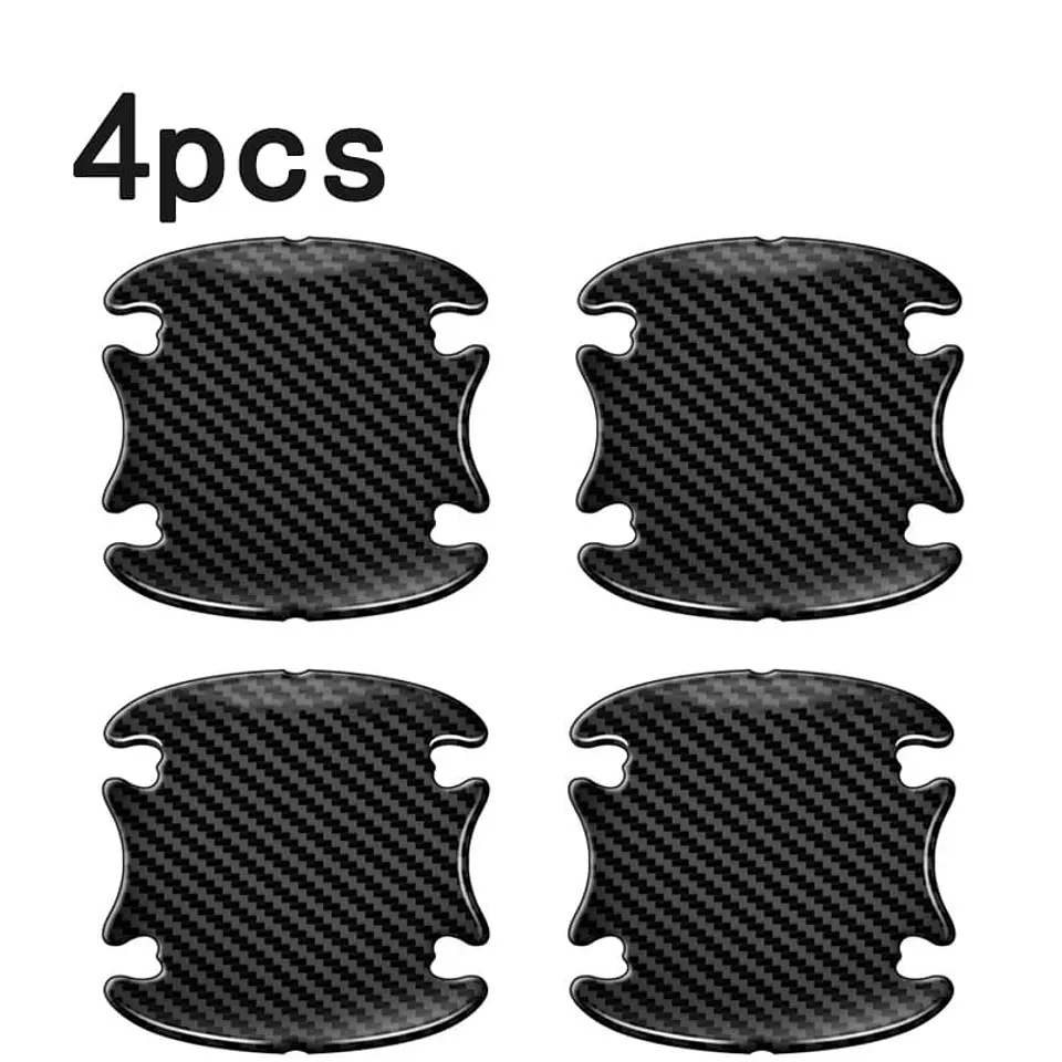 Set 4 piezas - Antiarañazos película protectora de puerta para 1