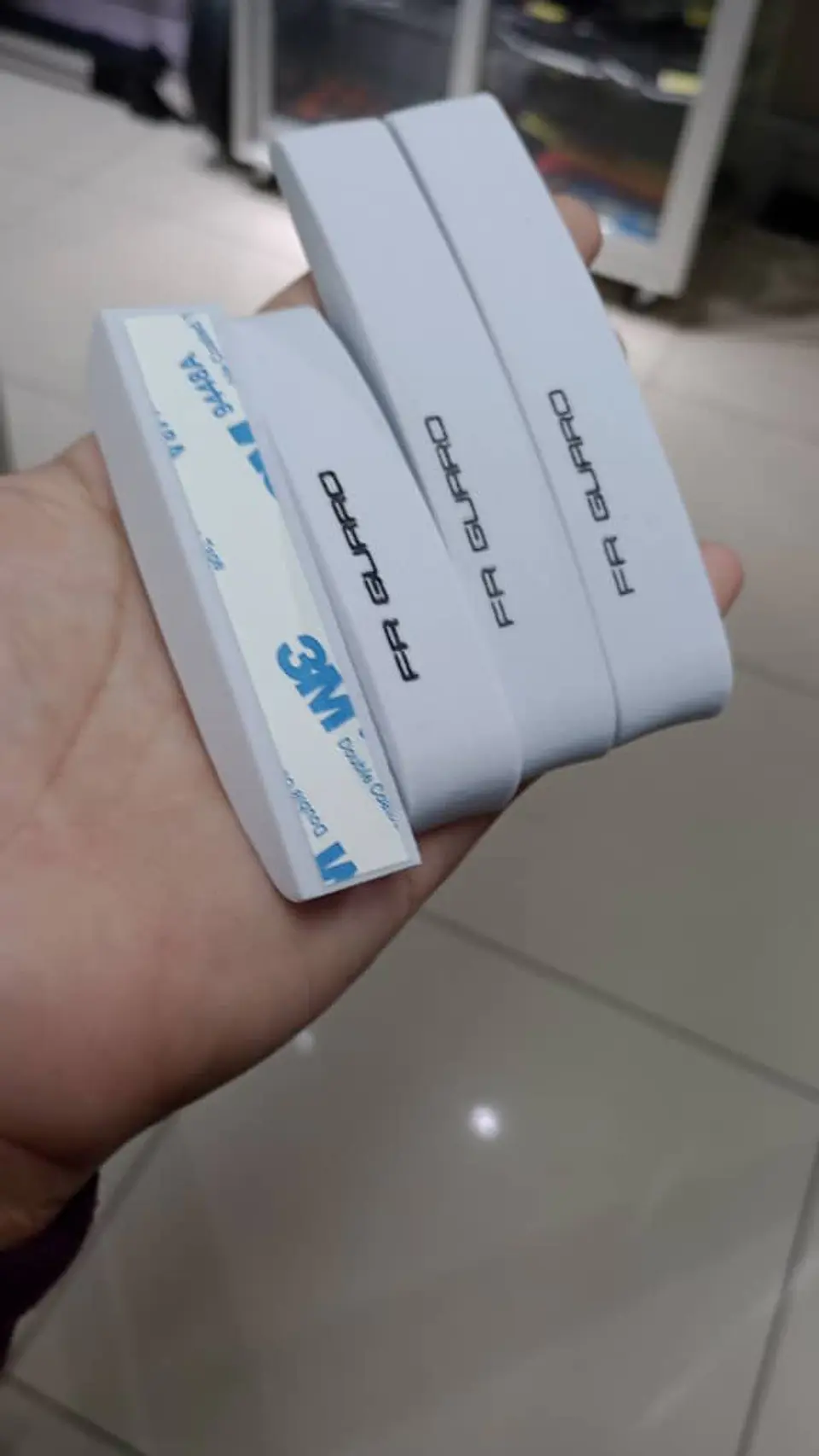 X4 tira tope de puerta de goma Eva autoadhesivos para autos universal 11