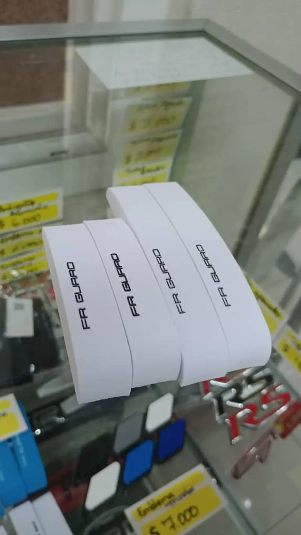 X4 tira tope de puerta de goma Eva autoadhesivos para autos universal 13