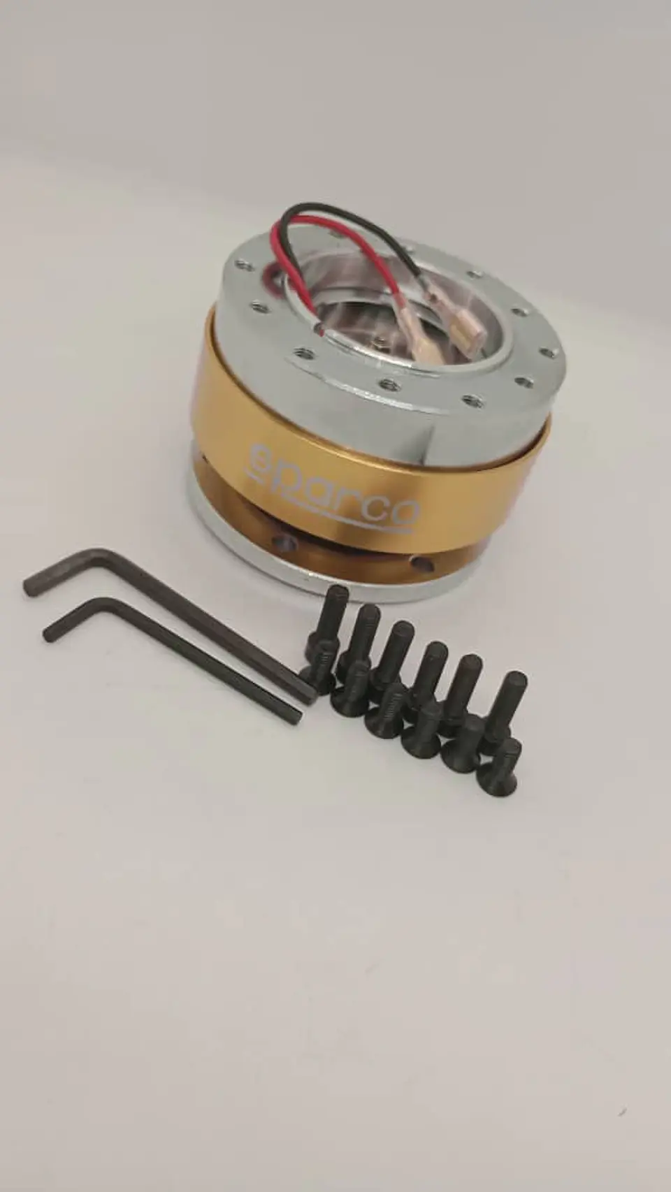 Masa desmontable Sparco volantes, 82x58x50mm - Dorado 3
