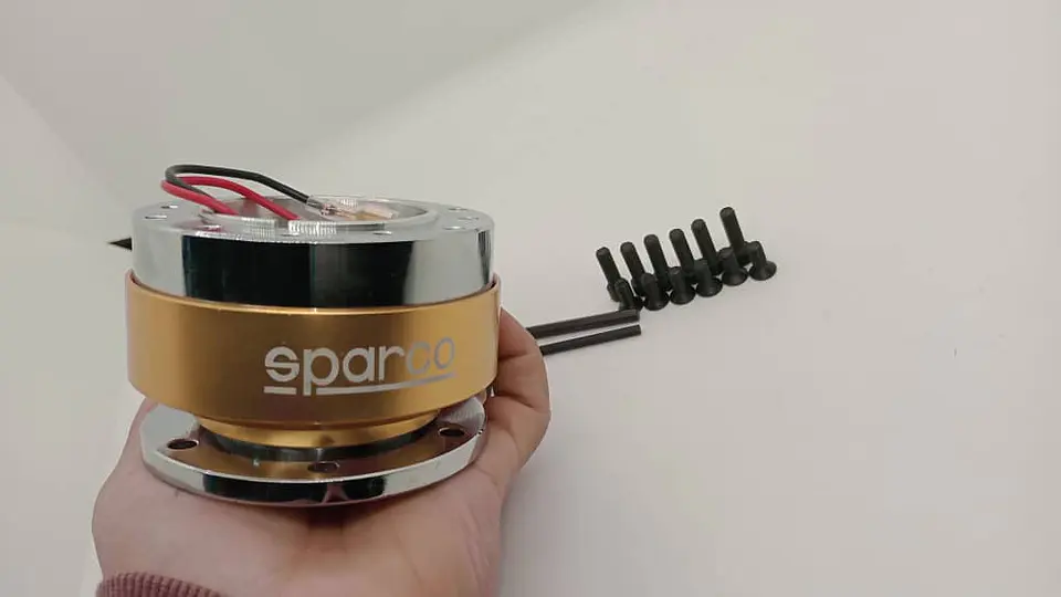 Masa desmontable Sparco volantes, 82x58x50mm - Dorado 2