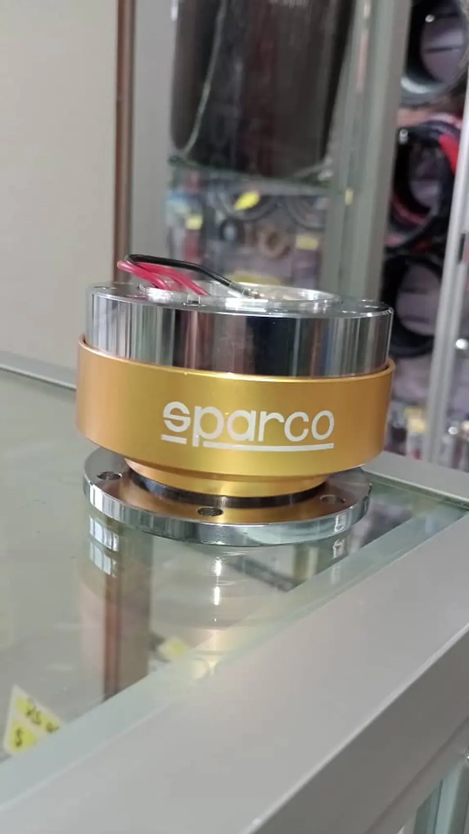 Masa desmontable Sparco volantes, 82x58x50mm - Dorado 17