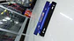Porta placa patente fibra de carbono - azul nismo - thumbnail 2