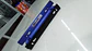 Porta placa patente fibra de carbono - azul nismo - thumbnail 3