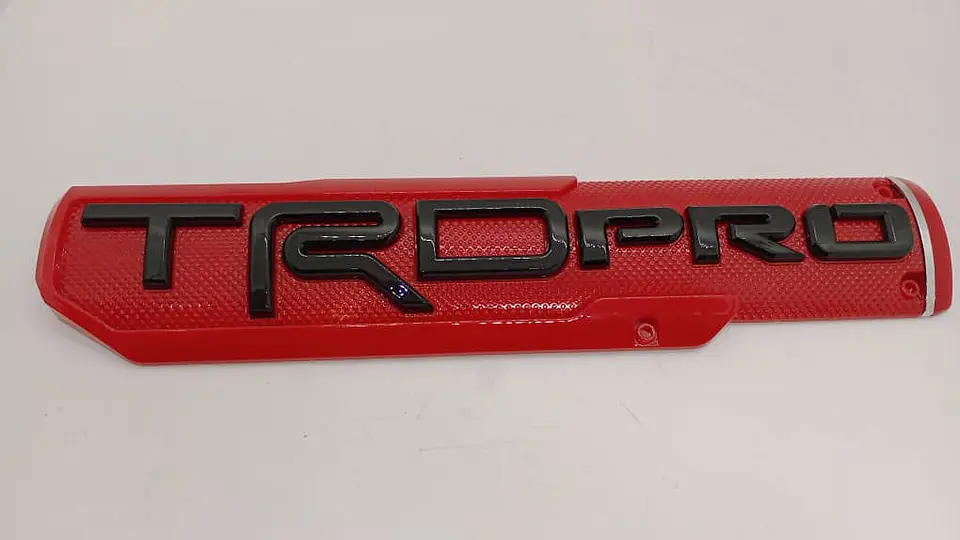 Emblema Insignia - 3D TRD PRO etiqueta pegatina para uso lateral 9