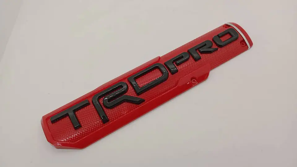 Emblema Insignia - 3D TRD PRO etiqueta pegatina para uso lateral 10