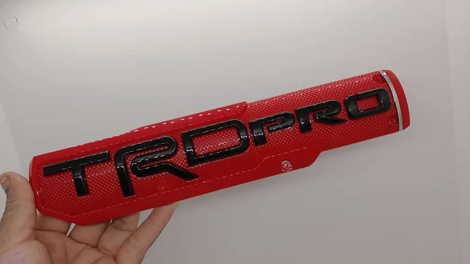 Emblema Insignia - 3D TRD PRO etiqueta pegatina para uso lateral 2
