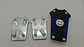 Set cubre pedales carita feliz, 3pzs - Negro/Azul - Miniatura 3