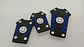 Set cubre pedales carita feliz, 3pzs - Negro/Azul - Miniatura 1