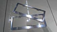 Par porta patentes/marco matrícula aluminio - Plata - Miniatura 4