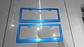 Par porta patentes/marco matrícula aluminio - Azul - thumbnail 3