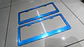 Par porta patentes/marco matrícula aluminio - Azul - thumbnail 5