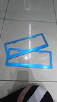 Par porta patentes/marco matrícula aluminio - Azul - thumbnail 10