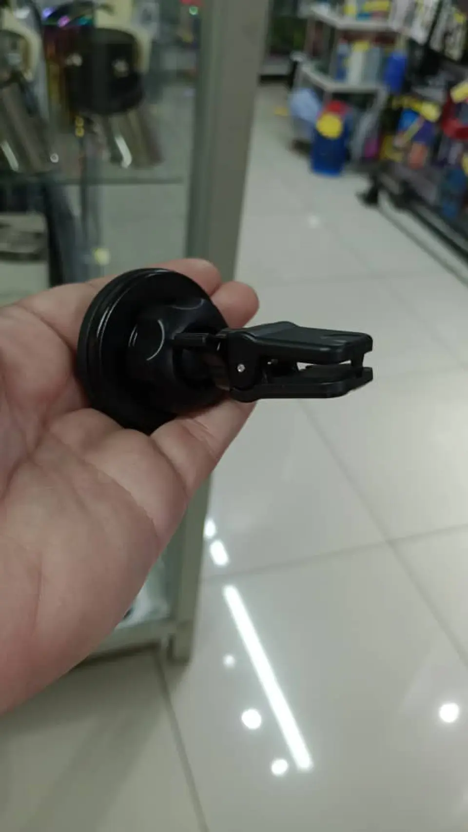 Soporte Celular - magnético para rejilla, cabezal 360° - potente 16