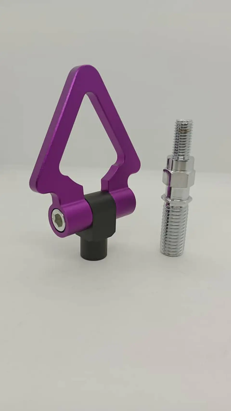 Gancho remolque Triangulo aluminio - Morado 4