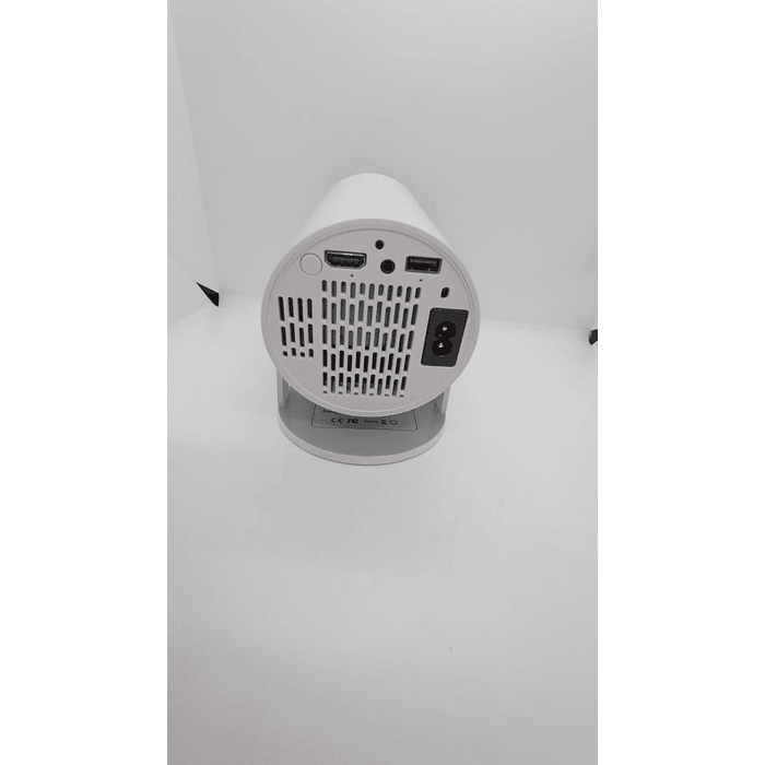 Liquidacion Proyector portátil 4K Cine en casa HY300 Android, altavoz integrado 6