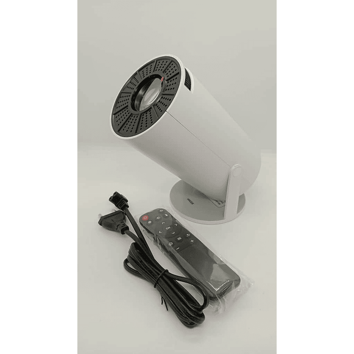 Liquidacion Proyector portátil 4K Cine en casa HY300 Android, altavoz integrado 2