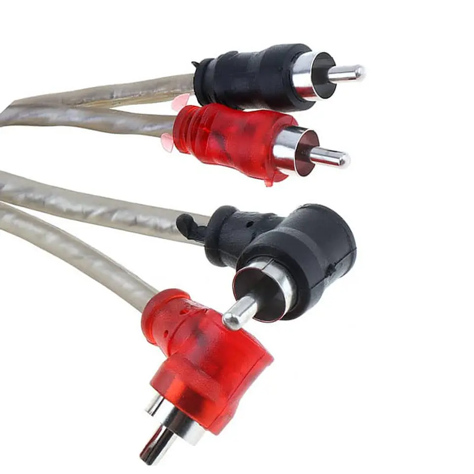 Cable RCA 2x2 estéreo trenzado OFC 5m 11