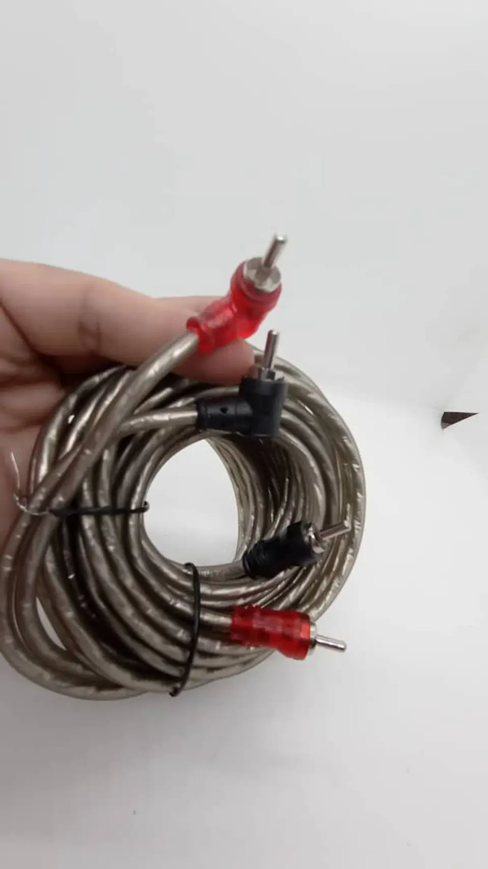 Cable RCA 2x2 estéreo trenzado OFC 5m 5