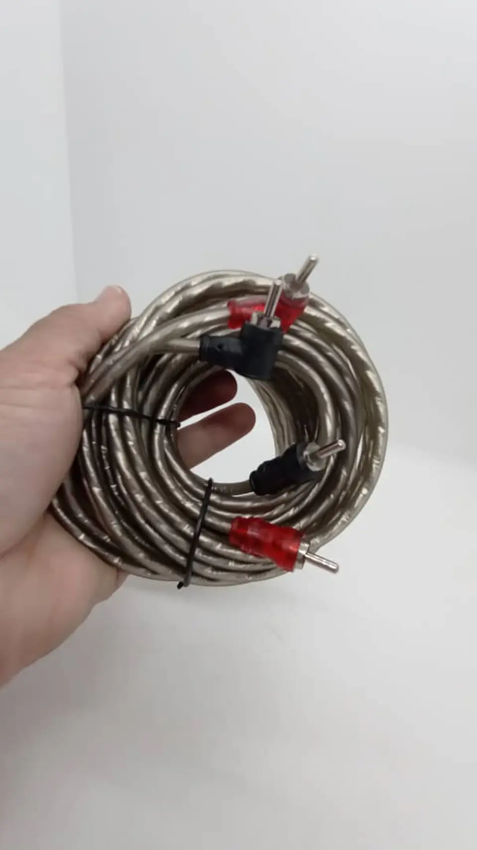 Cable RCA 2x2 estéreo trenzado OFC 5m 14
