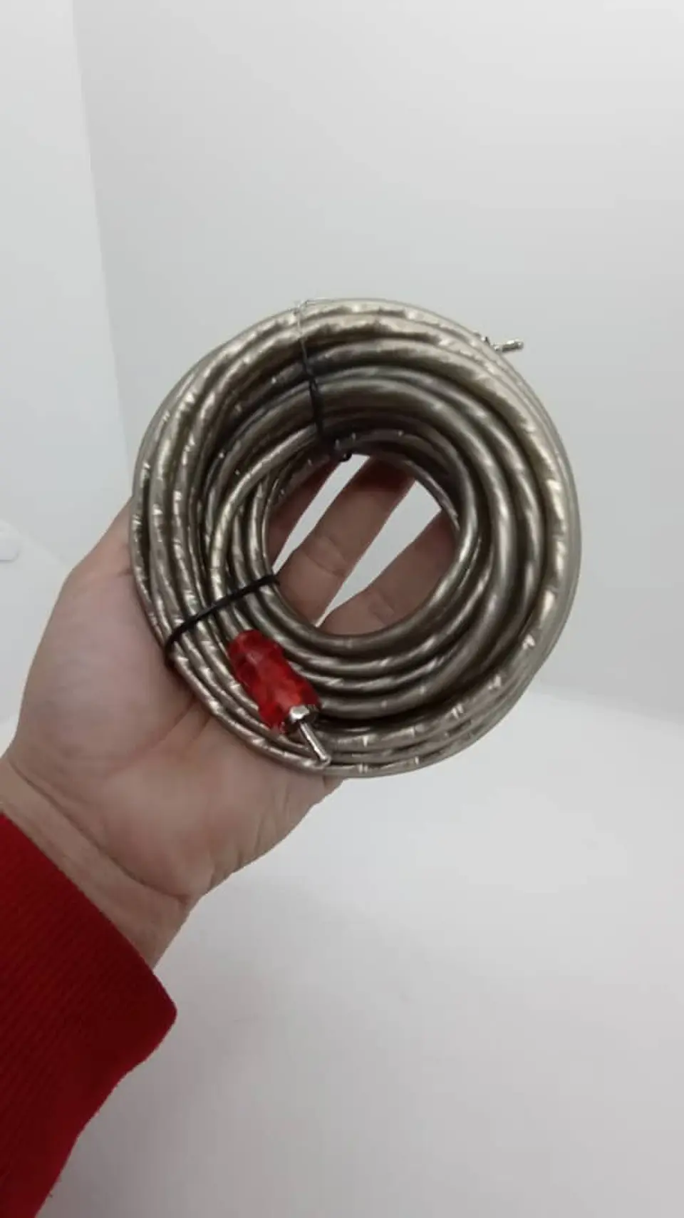 Cable RCA 2x2 estéreo trenzado OFC 5m 15