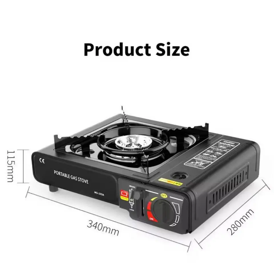 Estufa de gas para Camping, picnic y hogar, cocina tipo cassette 3